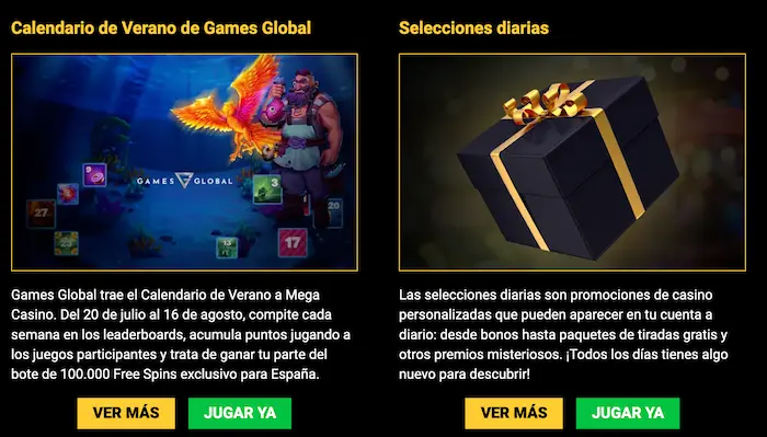 Mega Casino prom